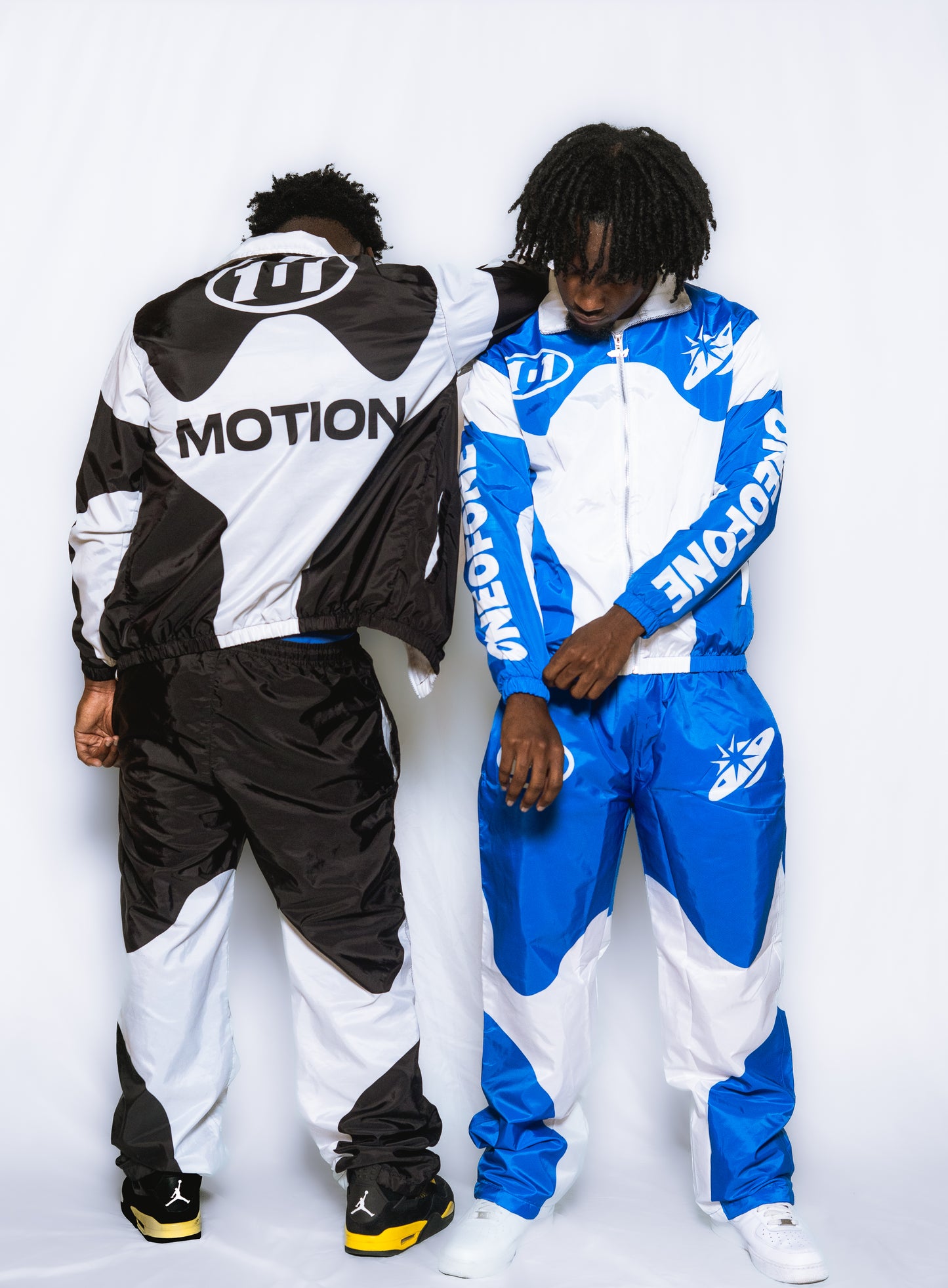“ONEOFONE” BLUE WINDBREAKER SET