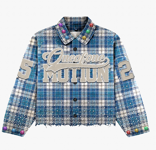 ONEOFONE BLUE FLANNEL