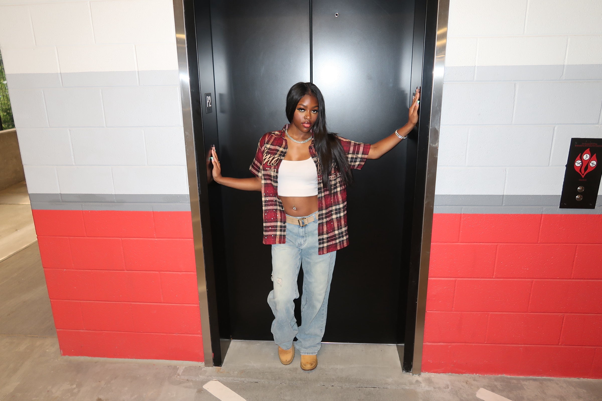 1M RED/BURGUNDY RISK TAKER FLANNEL