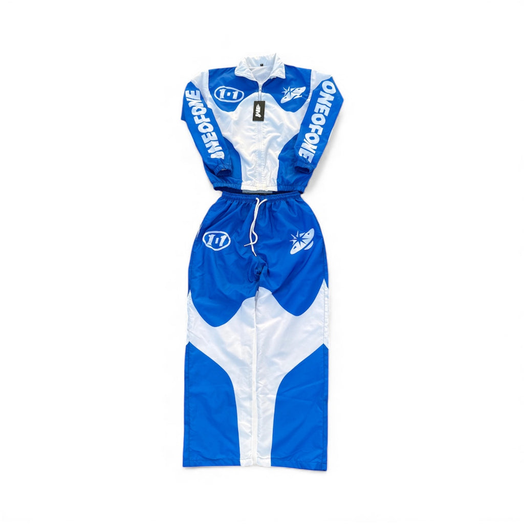 “ONEOFONE” BLUE WINDBREAKER SET